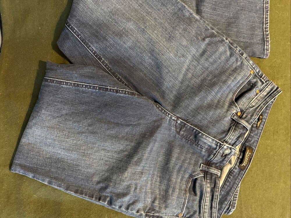 Talbots Women's Flawless Five-Pocket Straight Curvy Ankle Jeans Blue Size 8